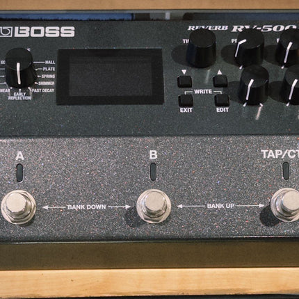DISPLAY - Boss RV-500 Reverb Multi-Effects Pedal (RV500 RV 500)
