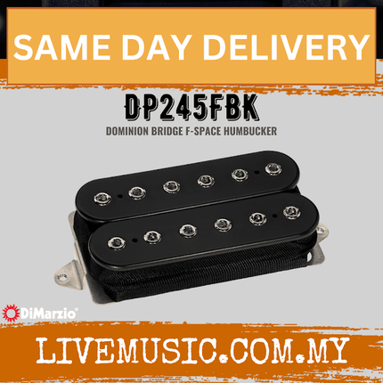 DiMarzio DP245FBK Dominion Bridge - Black (DP245-FBK/DP245 FBK)