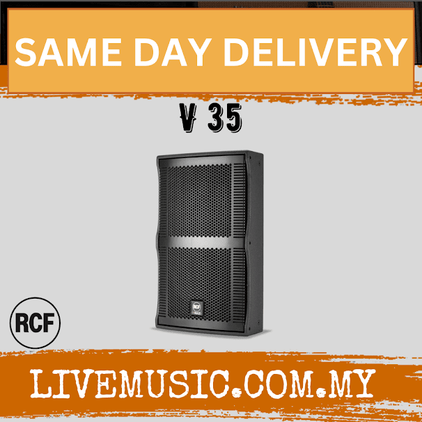 RCF V 35 Full Range Passive Two-way Speaker ( V35 / V-35 )