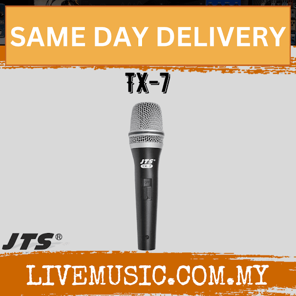 JTS TX-7 Vocal dynamic microphone ( TX7 / TX 7 )