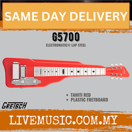 Gretsch Electromatic G5700 Lap Steel Electric Hawaiian Guitar, Tahiti Red
