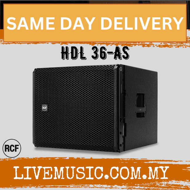 Rcf HDL 36-AS Active Flyable Subwoofer Module ( HDL36AS / HDL 36AS )