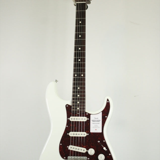 Fender Japan Traditional II 60s Stratocaster Electric Guitar, Roasted Maple Neck / Rosewood Fretboard - Olympic White