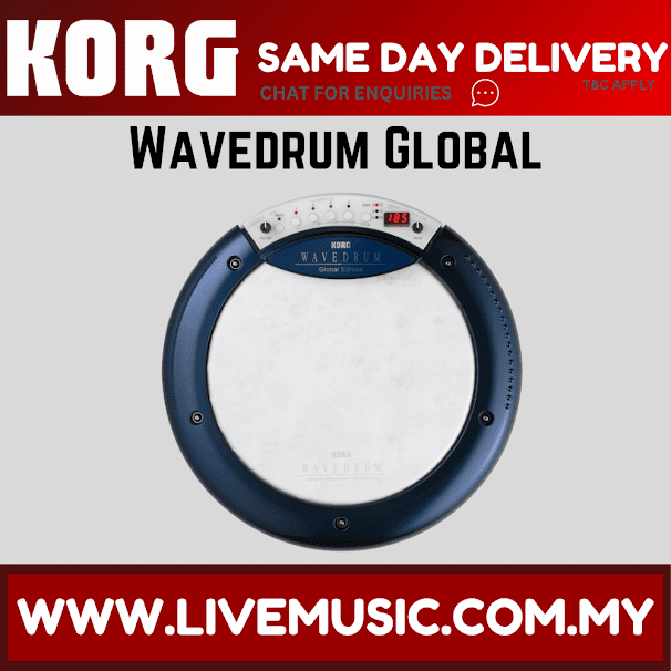 Korg Wavedrum Global Edition Dynamic Percussion Drum Synthesizer (WD-X-GLB)