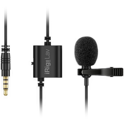 IK Multimedia iRig Mic Lav - Lavalier Microphone for iOS and Android