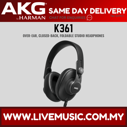 AKG K361 First-Class Closed Back Headphones (K-361/K 361)
