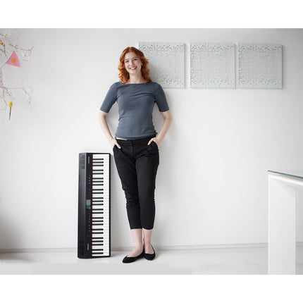 Roland GO PIANO - 61 Keys Digital Piano With Keyboard U-Stand, Note Stand and Adapter ( GO-61P / GO-PIANO / GOPIANO )