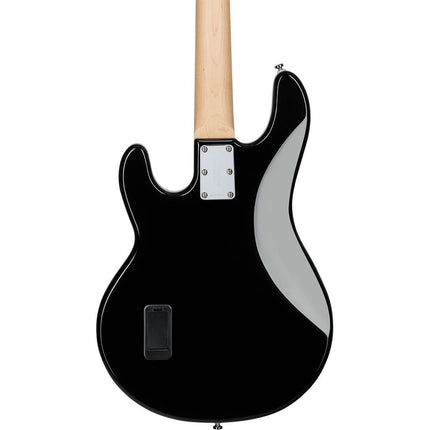 Sterling Ray4 Stingray 4-String Electric Bass Guitar Maple Fretboard - Black (Ray-4/Ray 4)