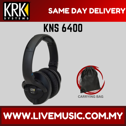 KRK KNS-6400 Studio Monitor Headphones(KNS6400 / KNS 6400)