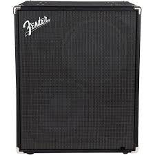 Fender Rumble 210 Cabinet - 700 watts, 2x10" Bass Guitar Cabinet - Black/Black (Rumble-210)