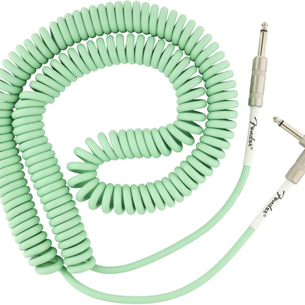 Fender Original Series Coil Cable, 30ft - Seafoam Green