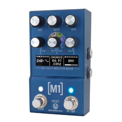 Walrus Audio MAKO Series MKII M1 High-Fidelity Modulation Machine Guitar Effects Pedal