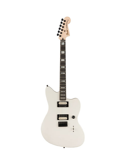 Fender Jim Root Signature Jazzmaster V4 Electric Guitar, Ebony Fretboard with Deluxe Hardshell Case - Arctic White