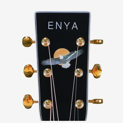 Enya T10S-D 41" Tribute Series Sitka Spruce Solid Top Dreadnought Acoustic Guitar With Hardcase (T10S D/T10SD)