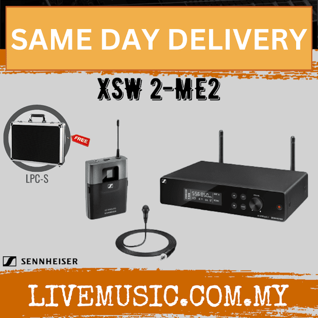 Sennheiser XSW 2-ME2 Wireless Lavalier Microphone System ( XSW2 ME2 / XSW2ME2 )