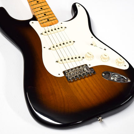 Fender Eric Johnson Signature 1954 Virginia Stratocaster Electric Guitar, Maple Fretboard - 2-Color Sunburst