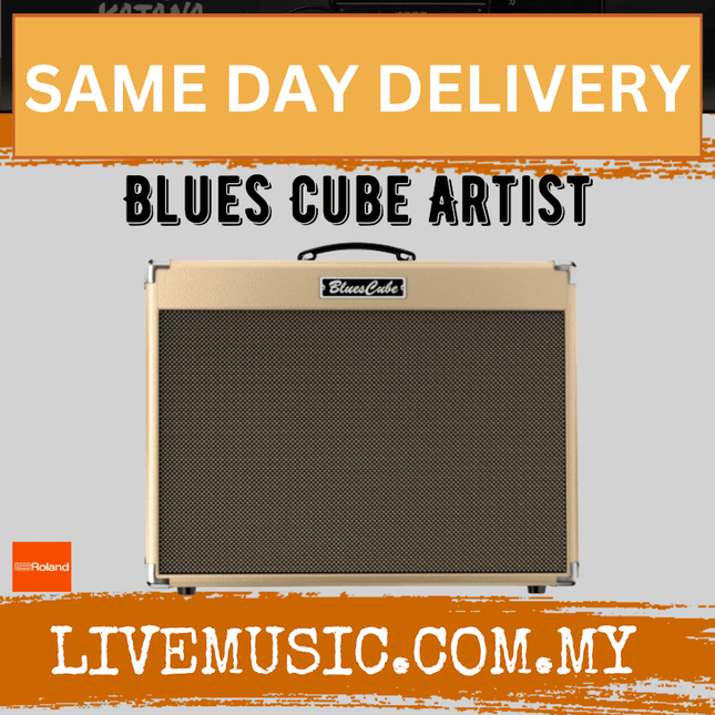 Roland Blues Cube Artist - 80 Watt, 1x12 Inch Combo Guitar Amplifier (BC ARTIST / BC-ARTIST / BC)