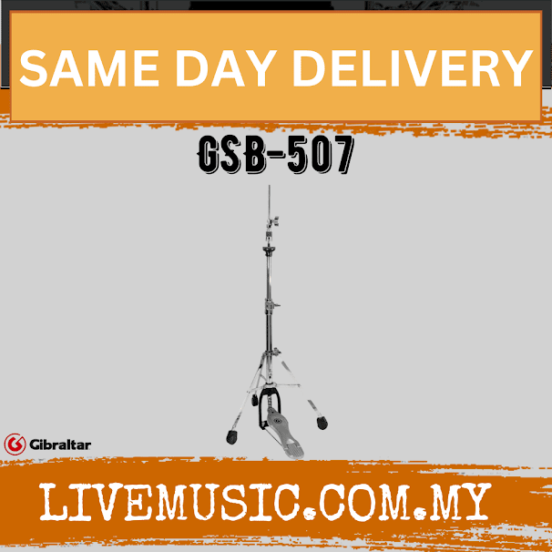 Gibraltar GSB-507 Pro Lite Single Braced Hi Hat Stand (GSB507)