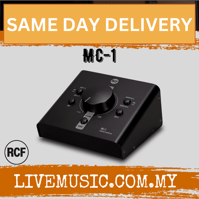 RCF MC-1 Professional Passive Monitor Controller ( MC1 / MC 1 )