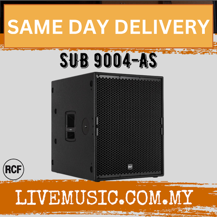 RCF SUB 9004-AS 1 X 18" Active Subwoofer ( SUB9004AS / SUB 9044 AS )