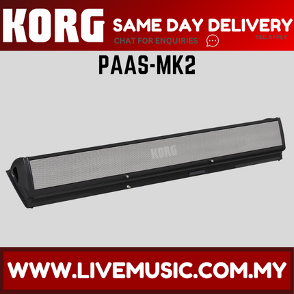 Korg PAAS-MKII Powered Speaker System Dedicated Amplification for Korg Pa-Series Arranger Keyboards ( PAASMKII PAAS MKII )