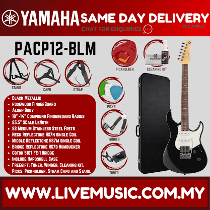 Yamaha PACP12 Pacifica Professional Electric Guitar ( PACP 12 / PACP-12 )