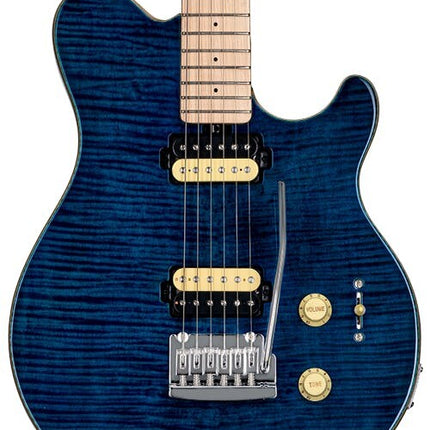 Sterling Axis AX3FM Electric Guitar Maple Fretboard - Neptune Blue (AX-3S)