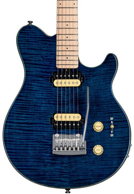 Sterling Axis AX3FM Electric Guitar Maple Fretboard - Neptune Blue (AX-3S)