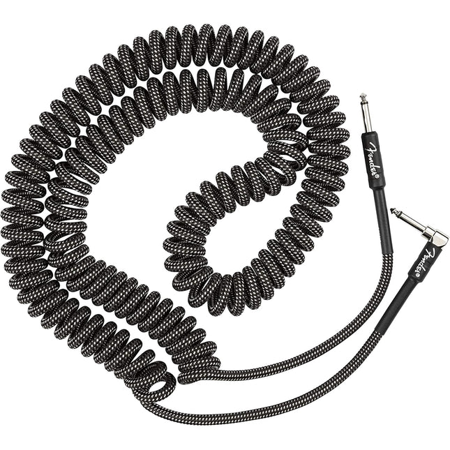 Fender Professional Coil Guitar Cable, 30ft - Gray Tweed