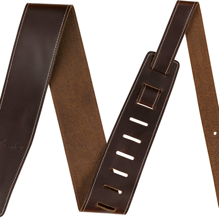 Fender Broken-in Leather Guitar Strap - Brown