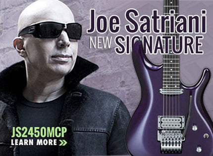 Ibanez JS2450-MCP - Joe Satriani Signature Electric Guitar - Muscle Car Purple (JS2450)