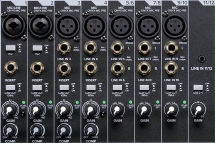Mackie ProFX12v3 12 Channel Mixer Compact USB Mixers With Effects (Pro FX 12v3/ProFx12/ProFX 12 V3)