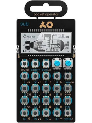 Teenage Engineering PO-14 Sub – Pocket Operator Bass Synthesizer ( PO14 PO 14)