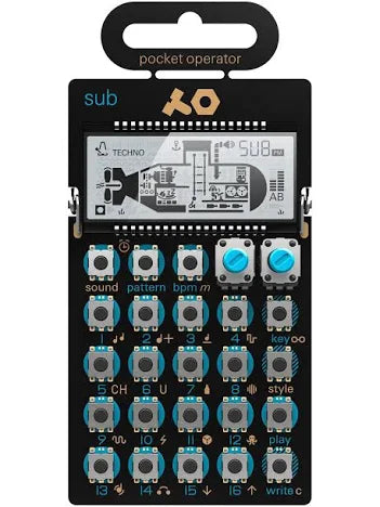 Teenage Engineering PO-14 Sub – Pocket Operator Bass Synthesizer ( PO14 PO 14)