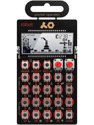 Teenage Engineering PO-28 Robot Pocket Operator Synthesizer (PO28 PO 28 )
