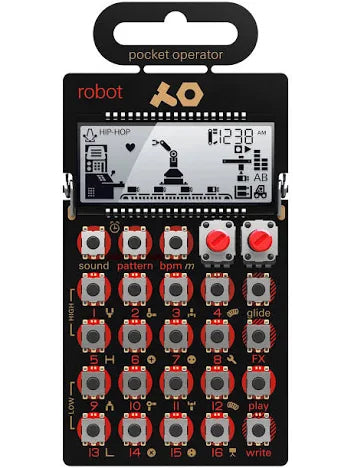 Teenage Engineering PO-28 Robot Pocket Operator Synthesizer (PO28 PO 28 )