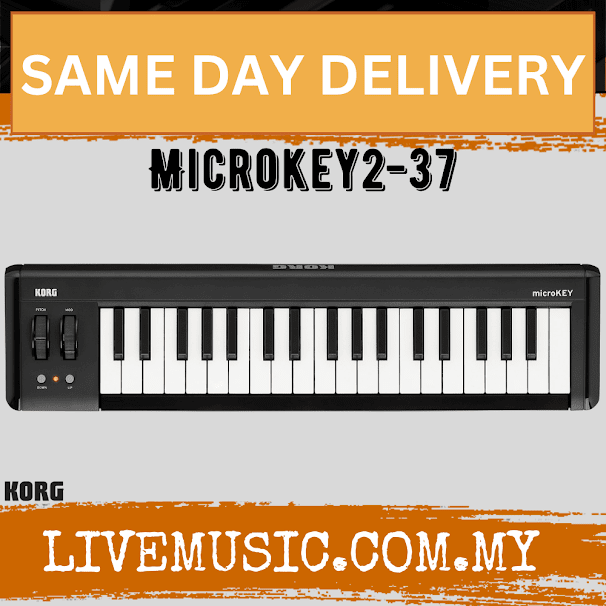 Korg microKEY2-37 - Midi Keyboard (microKEY2 37 / Microkey 2-37)