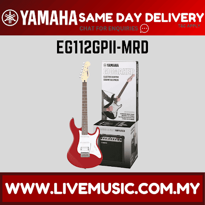 Yamaha Gigmaker EG112GPII Electric Guitar Essentials Pack - ( EG-112GPII EG 112GPII )