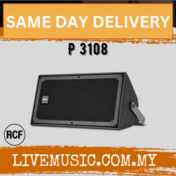 RCF P 3108 300W 8" Weatherproof 2-Way Speaker System ( P3108 / P-3108 )