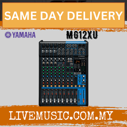 Yamaha MG12XU 12-Channel Mixer and Effects ( MG 12XU )