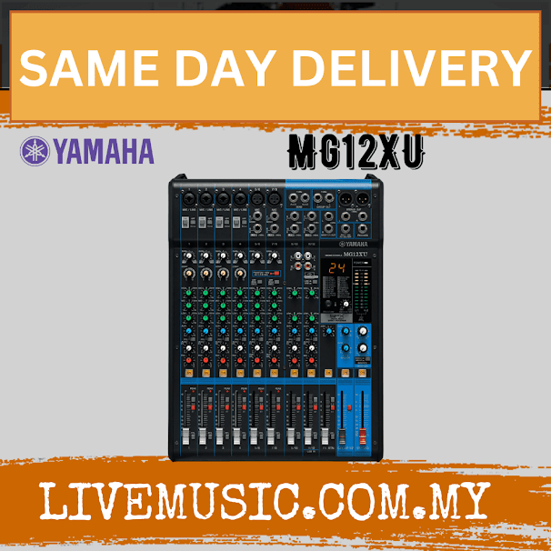 Yamaha MG12XU 12-Channel Mixer and Effects ( MG 12XU )