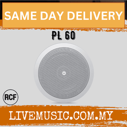 RCF PL 60 High Efficiency Ceiling Speaker ( PL60 / PL-60 )