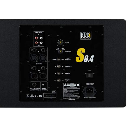 KRK S8.4 8 Inch Subwoofer (S-8.4/S 8.4)