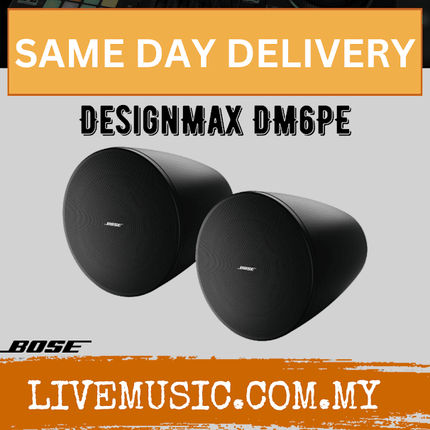 Bose DesignMax DM6PE Loudspeaker - Black ( DM6PE )
