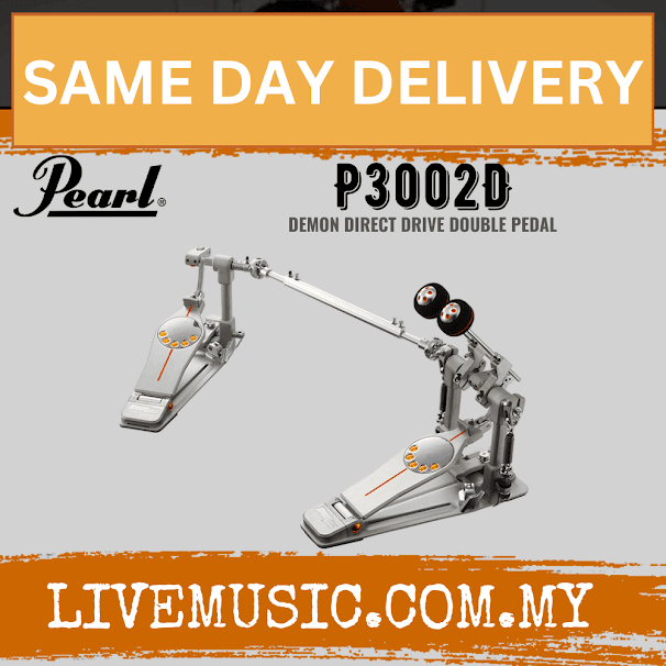 Pearl Demon Drive P-3002D Double Kick-drum Pedal ( P3002D )