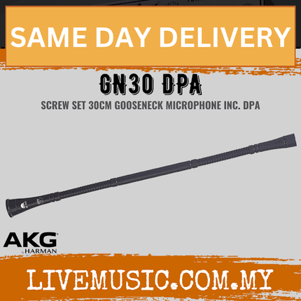 AKG GN30 incl. DPA, screw set 30cm Gooseneck Microphone (GN-30 / GN 30)