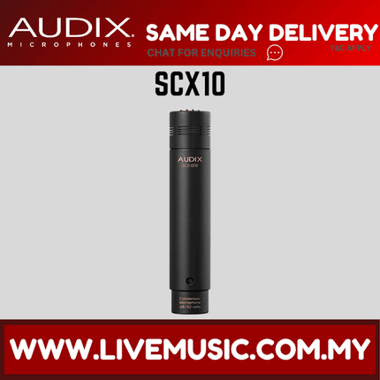 Audix SCX1O Studio Condenser Microphone ( SCX-1O / SCX 1O )