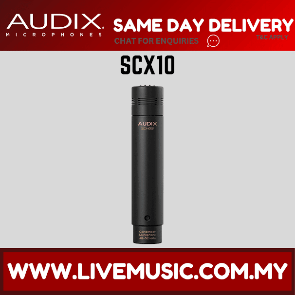 Audix SCX1O Studio Condenser Microphone ( SCX-1O / SCX 1O )