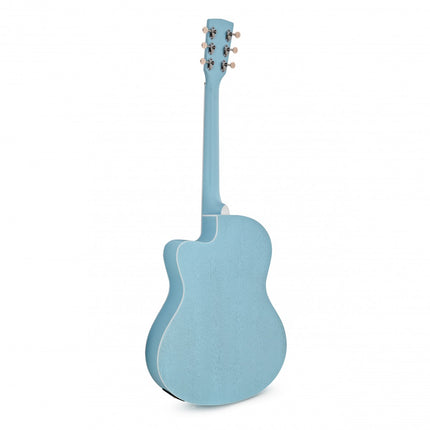 Cort JADE CLASSIC Acoustic-Electric Guitar with Gig Bag - Sky Blue Open Pore (JADE-CLASSIC/JADECLASSIC)