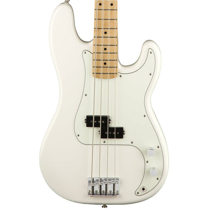Fender Player Precision Bass Electric Guitar, Maple Fretboard - Polar White